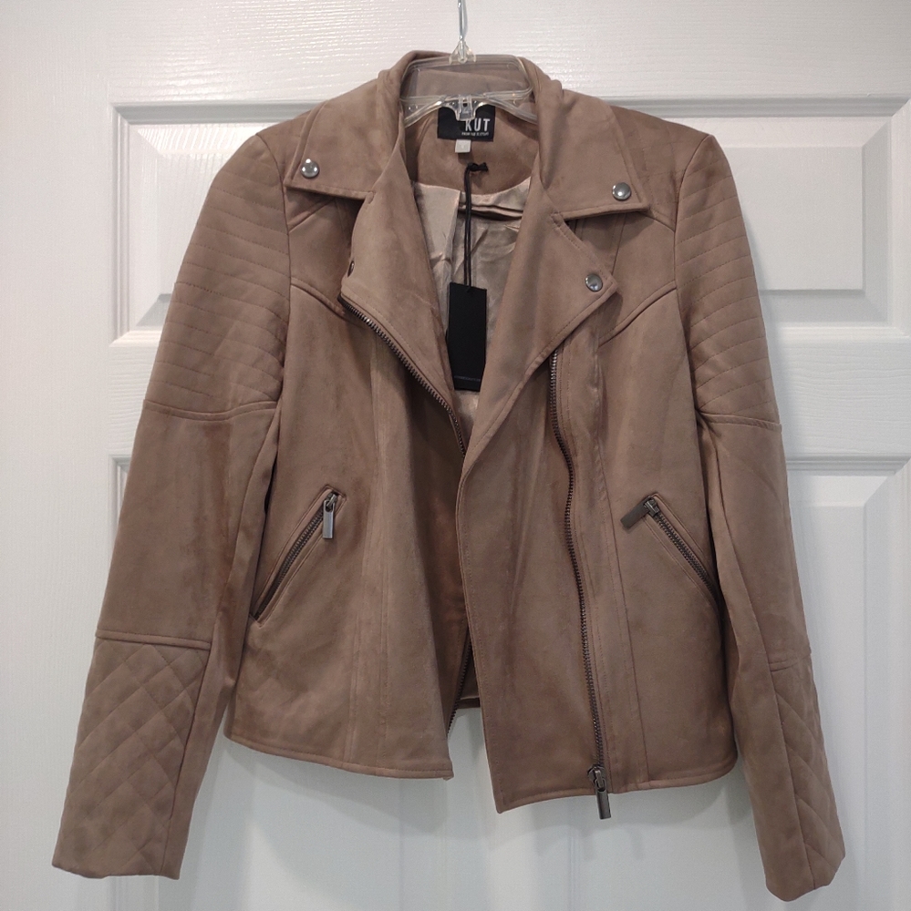 Kut from the Kloth Suede Jacket, Size Small